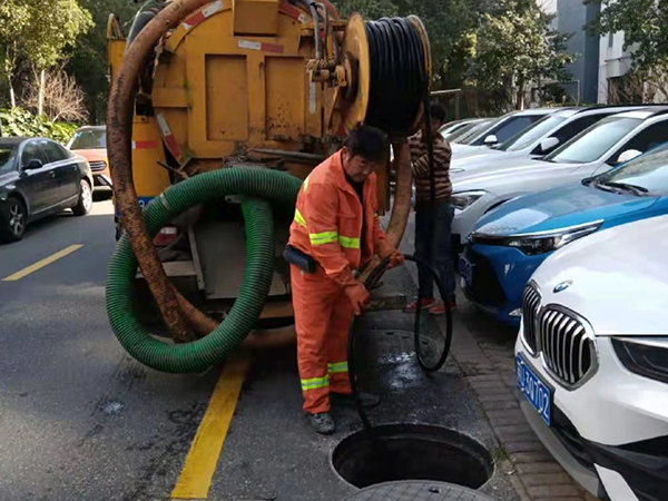 昌北排污管道清淤