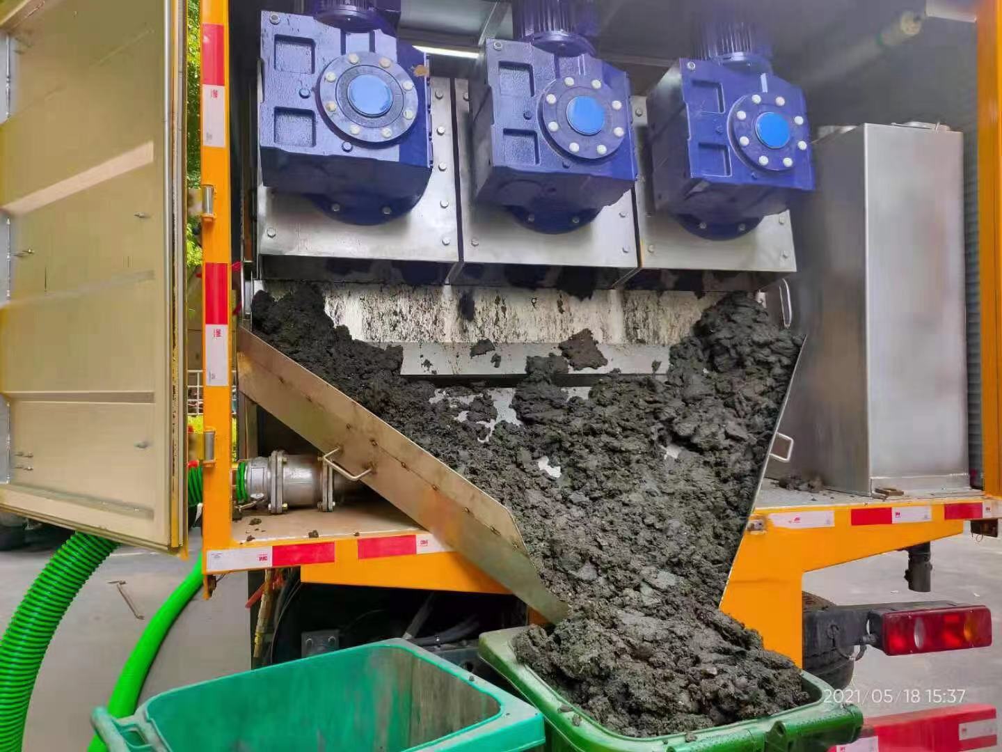 昌北化粪池清掏城市维护站-泥浆净化干湿分离处理